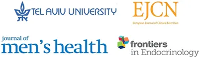 Horizontal banner displaying logos of premium universities and health institutions for scientific data validation.